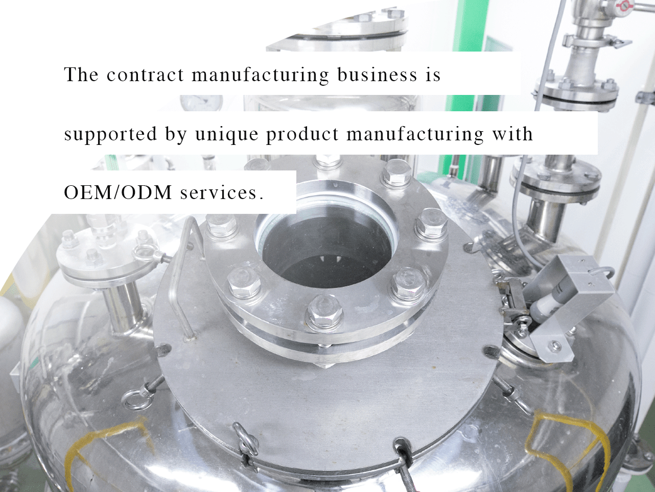 Contract manufacturing business